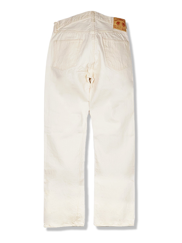 FULLCOUNT（フルカウント） パンツ 綿 100% エクル 生成り ホワイト