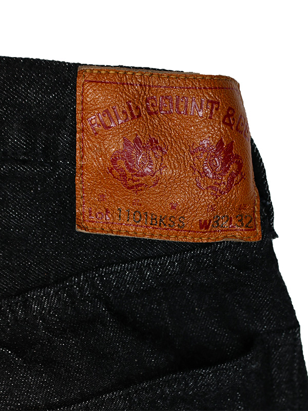 FULLCOUNT 1101BKSS フルカウント ジーンズ スーパースムース 11.5oz 綿 100% ストレート 定番 1101BKSSの画像