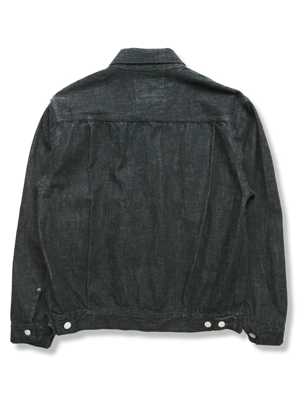 FULLCOUNT 2102 BKSS フルカウント デニム ジャケット Gジャン 2nd モデル 11.5oz スーパースムース 2102BKSS Type 2 Black Denim Jacket Super Smoothの画像