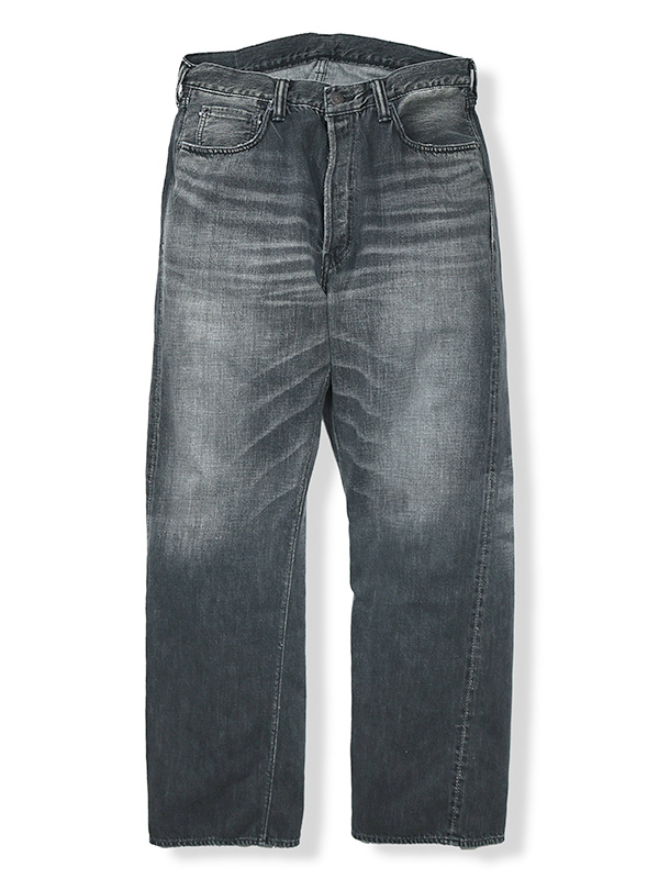 FULLCOUNT 0105SS Dartford ジーンズ 綿 100% 11.5oz ワイド ストレート スーパースムース 0105BKSSHWの画像