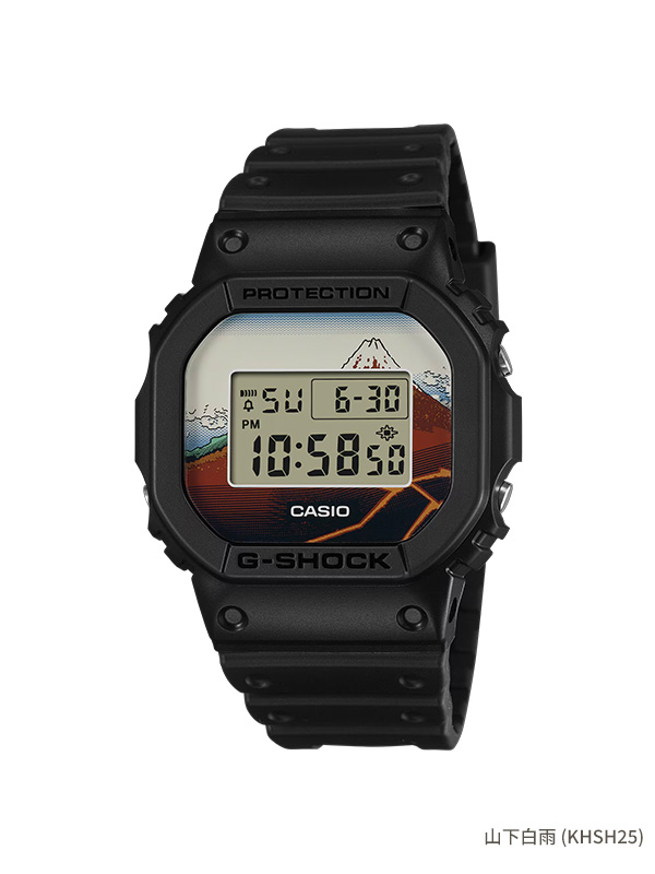 本日発送　最終値下げ　美品　G-SHOCK カシオーク G-SHOCK Gショック 時計 腕時計 CASIO DIGITAL 5600 SERIES 山下白雨