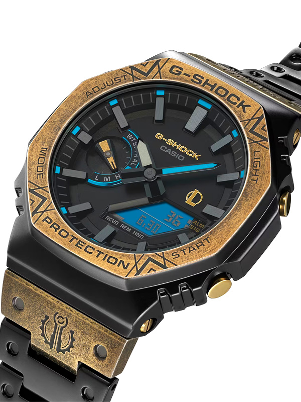 G-SHOCK Gショック 時計 腕時計 LEAGUE OF LEGENDS コラボレーションモデル FULL METAL GM-B2100LL-1AJR｜rodeobros｜06