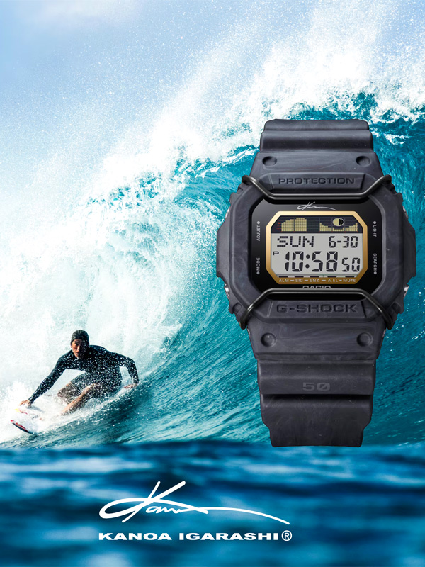 CASIO　G-SHOCK　GLX-5600KB 五十嵐カノア限定モデル プロサーファー五十嵐カノア選手シグネチャー入り“G-SHOCK”第3弾 | CASIO