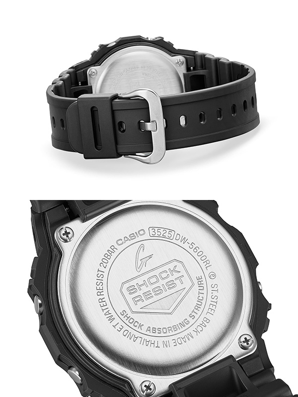 G-SHOCK DW 5600ＲＬ　ブラック　カシオ　初号機 DW-5600RL-1JF | CASIO