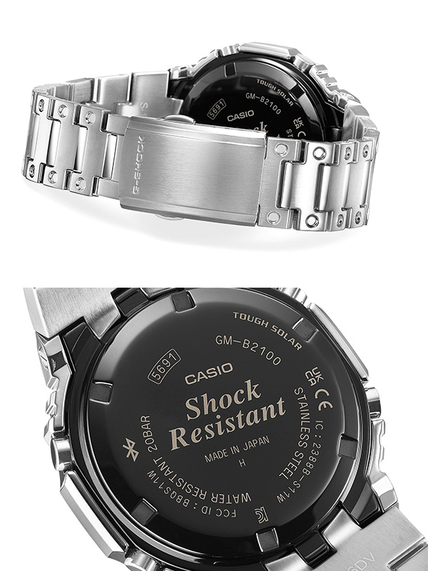 G-SHOCK Gショック ソーラー 時計 腕時計 FULL METAL 2100 Series