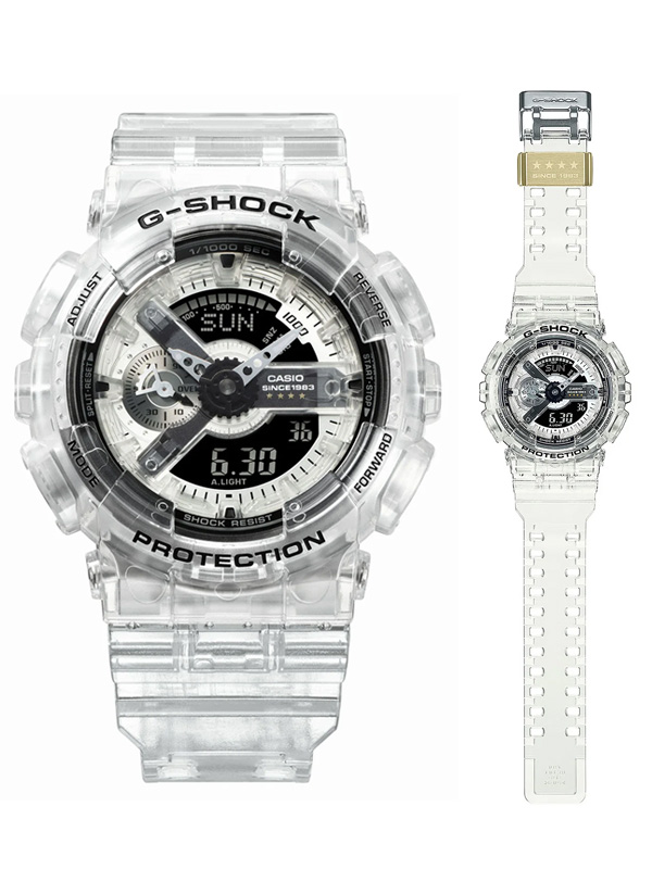 G-SHOCK ジーショック 40周年 クリアーリミックス 時計 CLEAR REMIX ANALOG-DIGITAL 110 SERIES GA-114RX-7AJR | G-SHOCK | 02