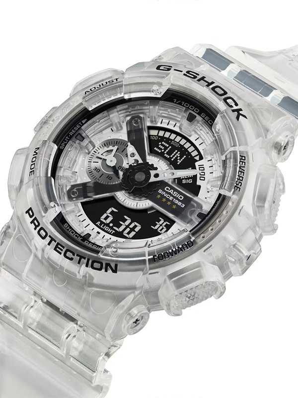 G-SHOCK ジーショック 40周年 クリアーリミックス 時計 CLEAR REMIX ANALOG-DIGITAL 110 SERIES GA-114RX-7AJR | G-SHOCK | 04