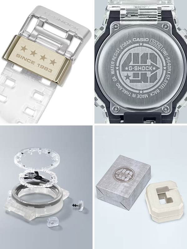 G-SHOCK ジーショック 40周年 クリアーリミックス 時計 CLEAR REMIX ANALOG-DIGITAL 110 SERIES GA-114RX-7AJR | G-SHOCK | 06