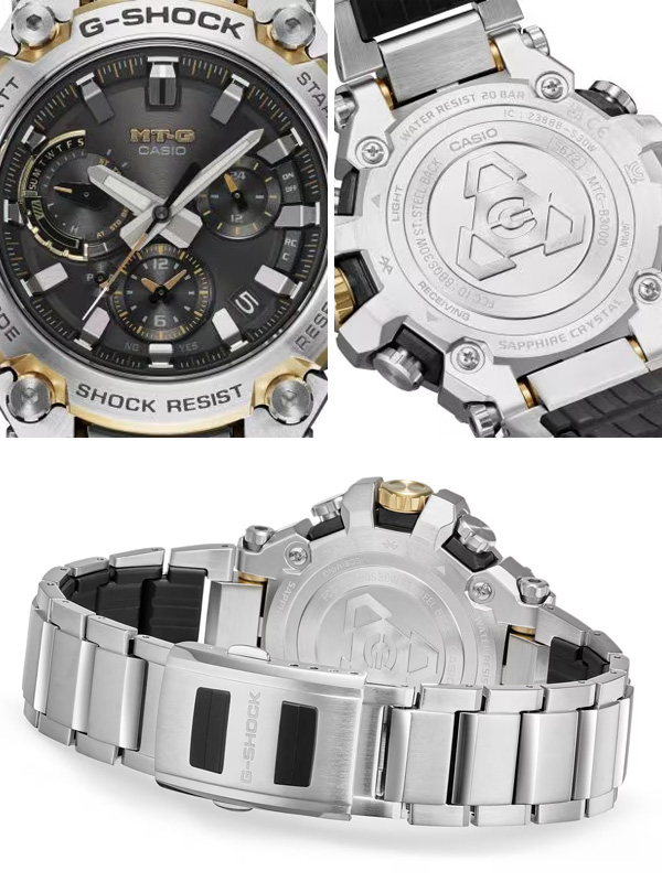 G-SHOCK ジーショック 電波 ソーラー 腕時計 時計 メンズ レディース MTG-B3000 Series MTG-B3000D-1A9JFの画像