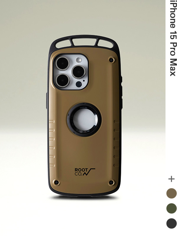 ROOT CO ���[�g�R�[ iPhone 15PROMAX �P�[�X GRAVITY Shock Resist Case Pro �A�E�g�h�A �L�����v GSP-4343