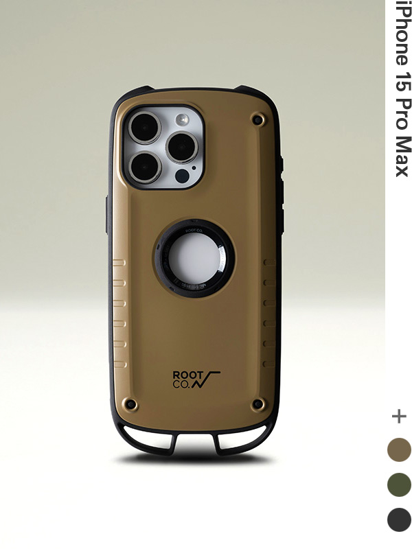 ROOT CO ���[�g�R�[ iPhone 15PROMAX �P�[�X GRAVITY Shock Resist Case Rugged �A�E�g�h�A GSRU-4350