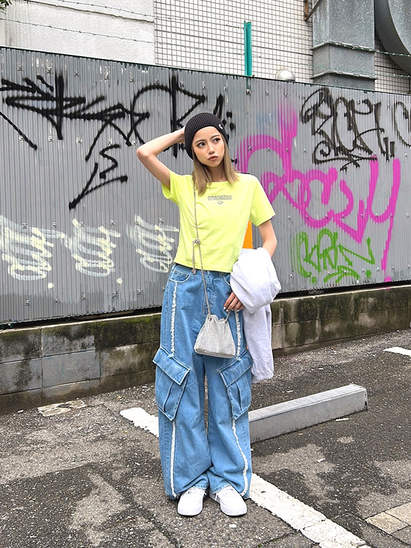 GYDA（ジェイダ） Tシャツ 半袖 ロゴ シンプル Cautions GYDALMATIAN