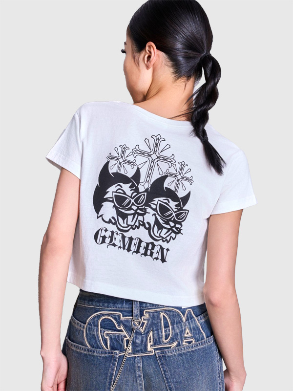 GYDA（ジェイダ） Tシャツ 半袖 GEMI BUNNY ショート Tシャツ ショート