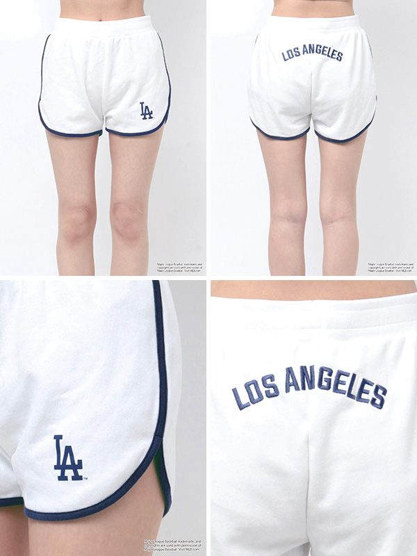 MLB パーカー GYDA「MLB」ショートスウェットパーカー