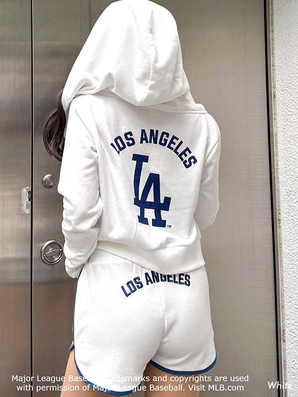 GYDA ジェイダ MLB バックロゴ スウェット パーカー パンツ LA