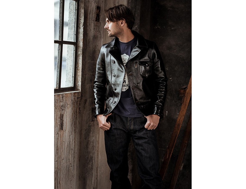 ダブル ヘリックス Double Helix ライダースジャケット レザー