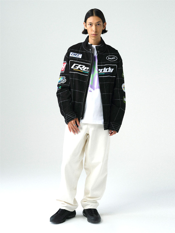 HUF ハフ レーシングジャケット ジャケット メンズ HUF X GREDDY