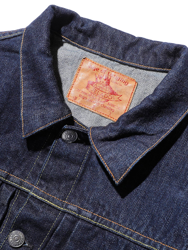 JELADO（ジェラード） デニム ジャケット Tバック スプリットバック 金