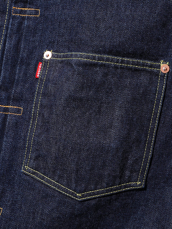 JELADO（ジェラード） デニム ジャケット Tバック スプリットバック 金