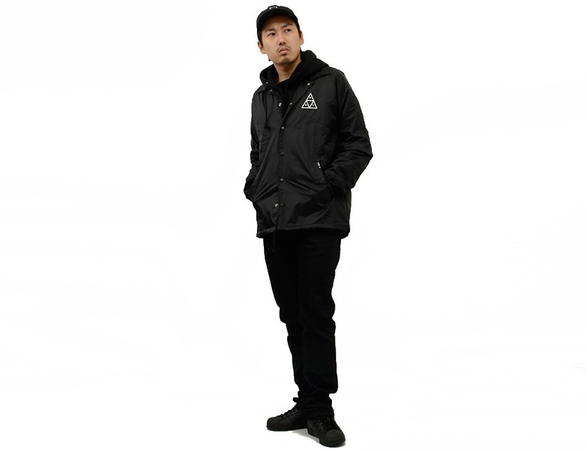 HUF（ハフ） ジャケット コーチジャケット メンズ レディース