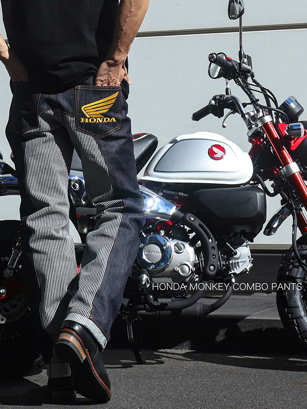 HONDA ワイドレッグデニムジーンズ 児島ジーンズ KOJIMA GENES ジーンズ HONDA ホンダ デニムパンツ