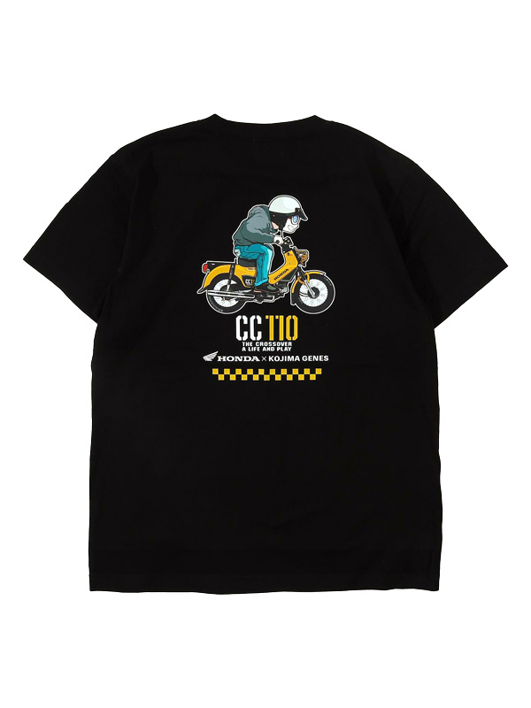 KOJIMA GENES 児島ジーンズ Tシャツ HONDA ホンダ クロス カブ コラボ