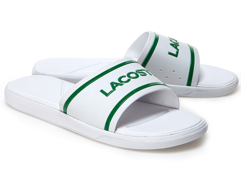 【LACOSTE】サンダル 関税込☆【LACOSTE】サンダル DUALISTE SYNTHETIC LOGO STRAP