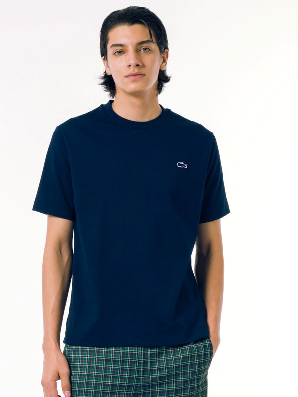 LACOSTE鹿の子地半袖Tシャツクロコエンブレムtokyo LACOSTE鹿の子地半袖Tシャツクロコエンブレムtokyo