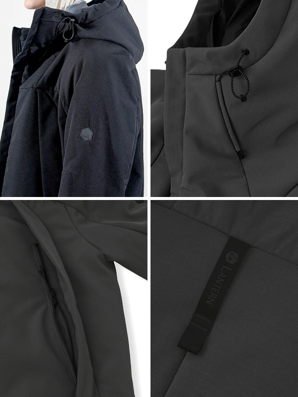 LANTERN HEATING HOODED BLOUSON ランタン アウター メンズ 電熱 暖か