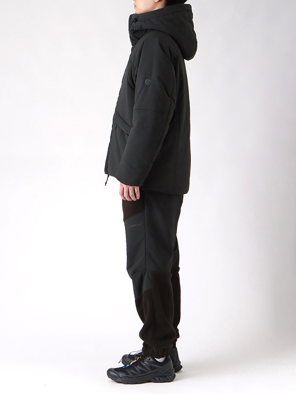 LANTERN ランタン HEATING HOODED BLOUSON ブラック LANTERN HEATING HOODED BLOUSON ランタン アウター メンズ