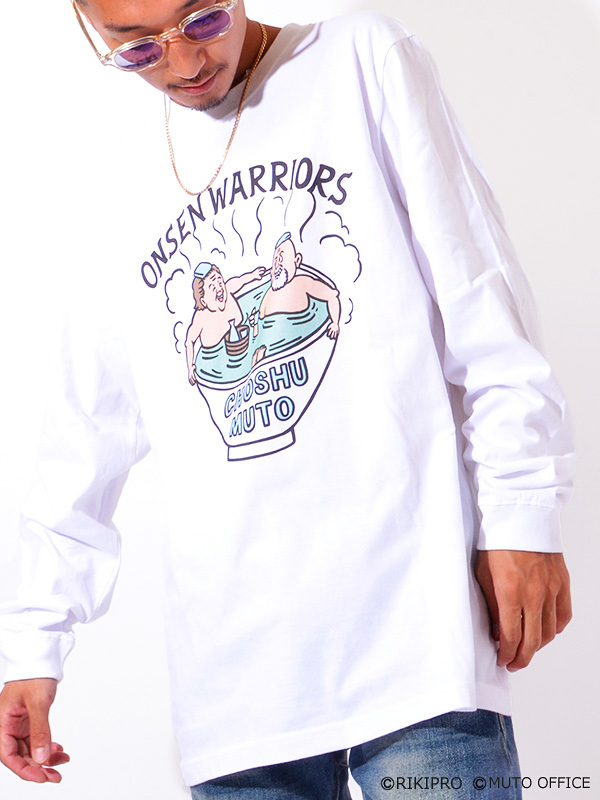 在庫処分】長州 力 武藤 敬司 Tシャツ 長袖 レディース メンズ