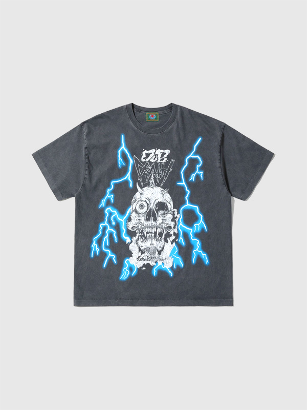 2色 Tシャツ PUレザー アメリカン クール モノトーン モード 東洋エンタープライズ MODUCT モダクト Tシャツ メンズ