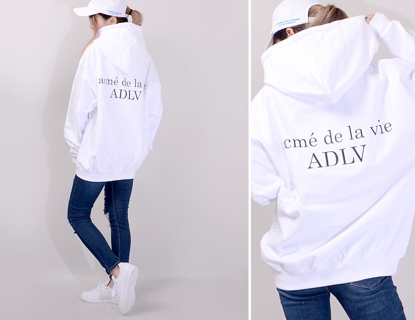 ADLV アクメドラビ　パーカー ACME' DE LA VIE ADLV アクメドラビ パーカー レディース メンズ