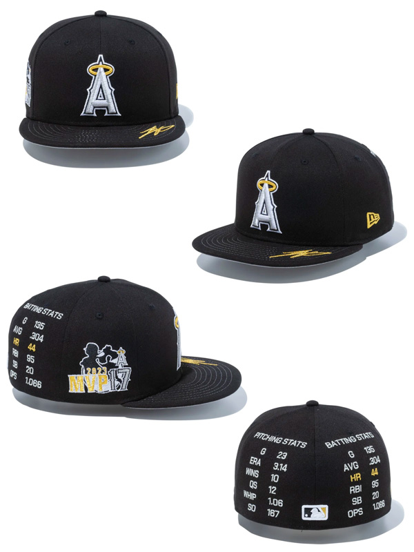 NEW ERA 59FIFTY ニューエラ キャップ 大谷 翔平 グッズ MVP ホームラン王 記念 サイン 14339795 14339796｜rodeobros｜06