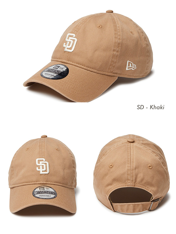 NEW ERA（ニューエラ） キャップ 9TWENTY Khaki Sweat Band ミニロゴ
