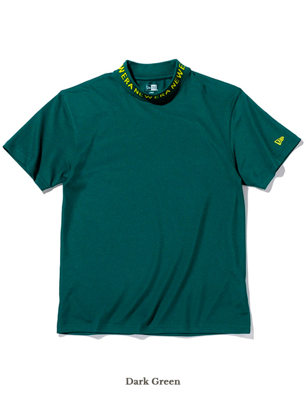 NEW ERA ニューエラ Tシャツ メンズ レディース 半袖 大きいサイズ ゴルフ モックネック 141090-56-46