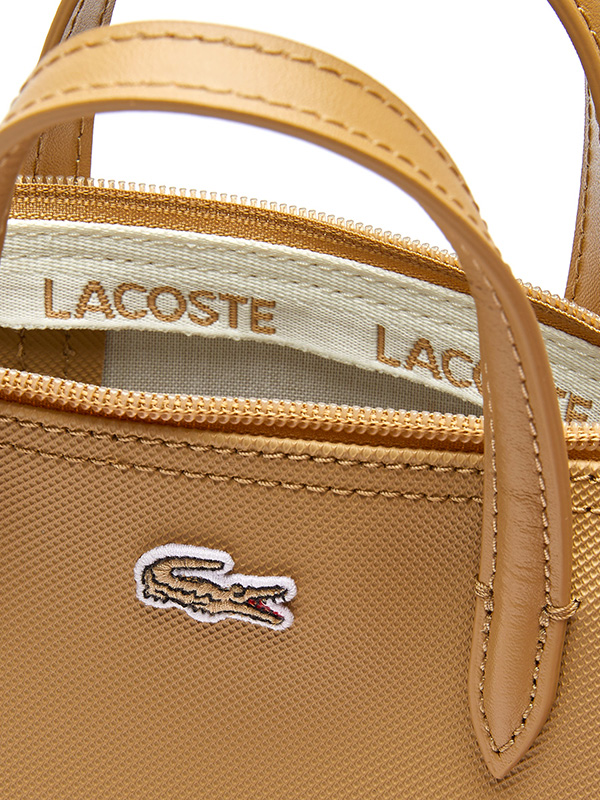 【新品・未使用】 ラコステ　レザートートバッグ LACOSTE（ラコステ） トートバッグ シティコート スモールレザートート
