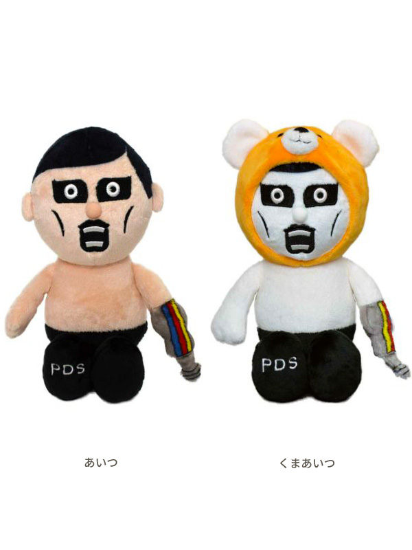 nici（ニキ） PUNK DRUNKERS × ぬいぐるみ あいつ くまあいつ 鮫人