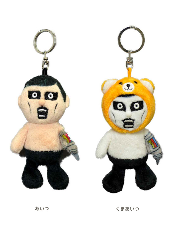 パンクドランカーズ　NICI コラボキーホルダー nici（ニキ） PUNK DRUNKERS × キーホルダー あいつ くまあいつ