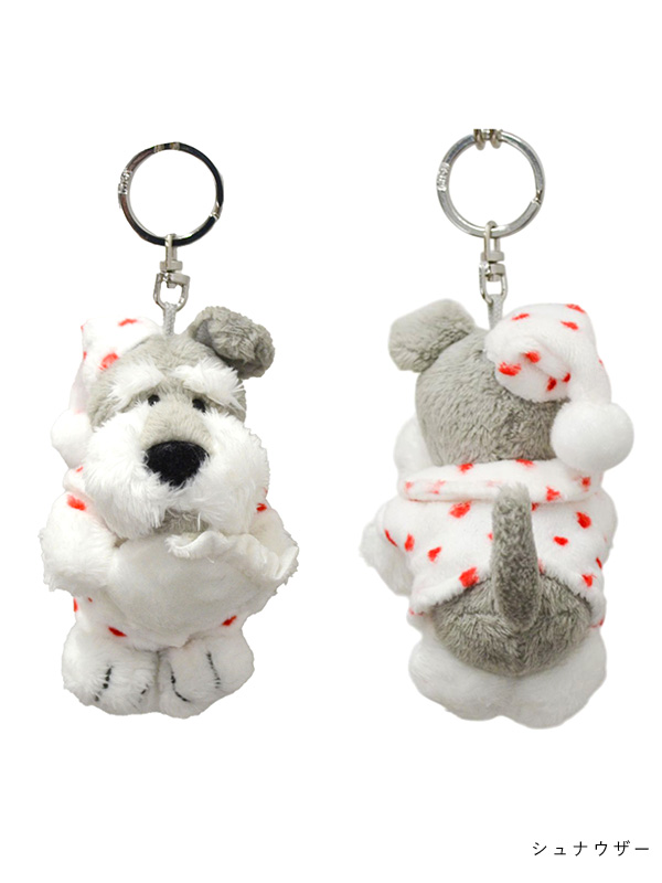 nici（ニキ） キーホルダー シュナウザー ハチドリ ラブベア ヒヨコ