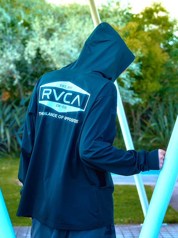 RVCA（ルーカ） ラッシュガード レディース 水陸両用 メンズ 長袖