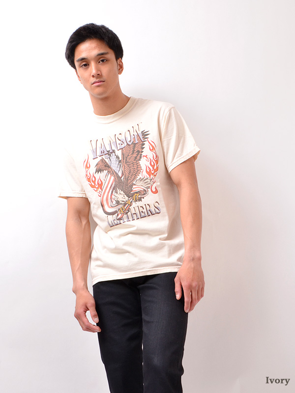 ブランド別,VANSON／バンソン,半袖Tシャツ | Motobluez Web