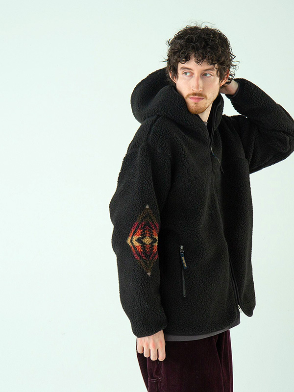 PENDLETON ペンドルトン ボア パーカー ジャガード ジップ Harding ハーディング柄 5475-1025 ジャガード | PENDLETON | 04