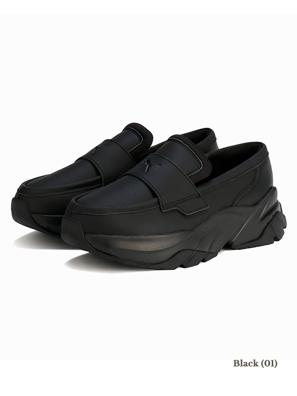 中古・古着通販】PUMA (プーマ) ローファー ブラック サイズ