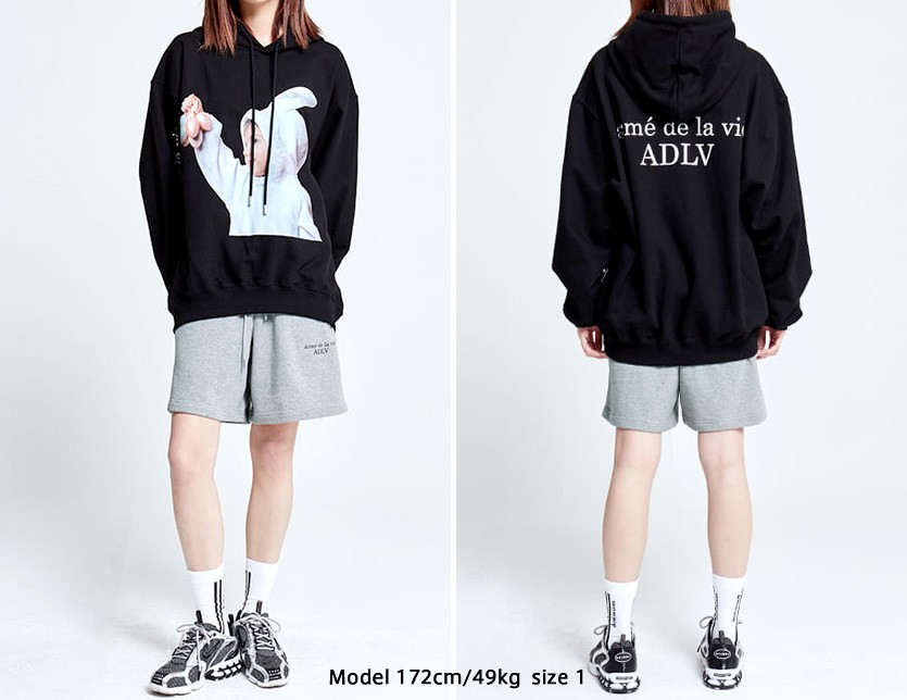アクメドラビ ADLV ドーナッツ こども パーカー SIZE1【Ｌ〜XL】 ACME' DE LA VIE ADLV アクメドラビ パーカー レディース メンズ ユニ