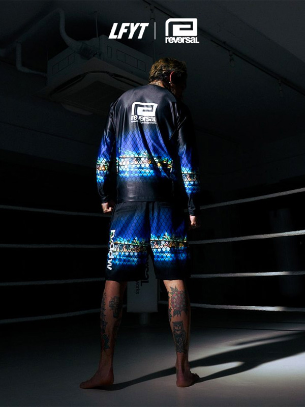 reversal リバーサル ラッシュガード ファイトショーツ セット メンズ レディース エルエフワイティー RVLFYT601 02の画像
