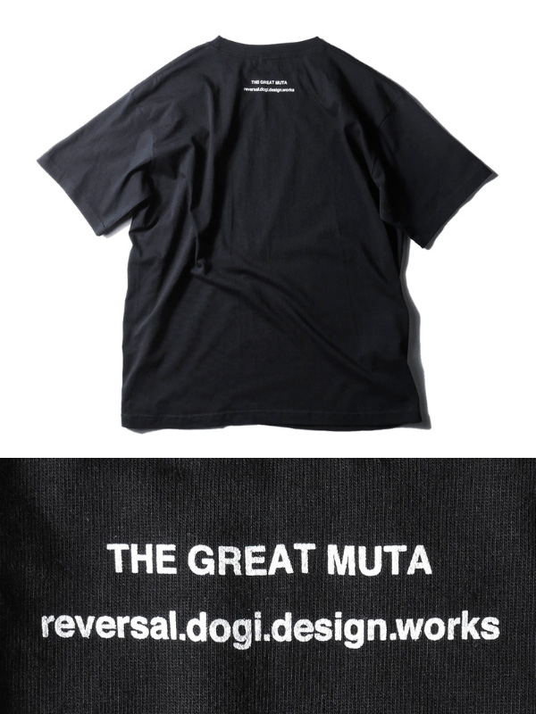 reversal リバーサル Tシャツ メンズ レディース 半袖 ゆったり GREAT MUTA BIG MARK COTTON TEE RVMT001｜rodeobros｜05