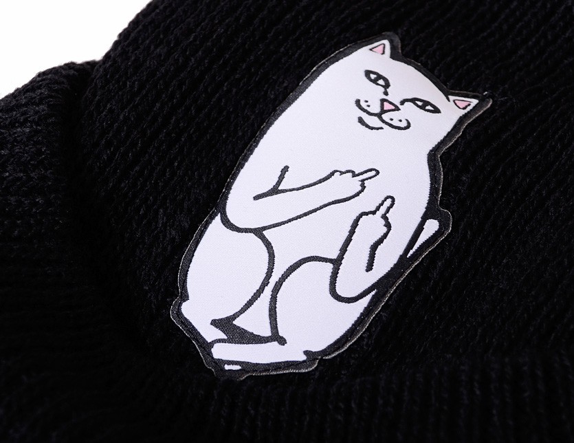 RIPNDIP リップンディップ キャップ ビーニー 猫 ニット帽 LORD NERMAL