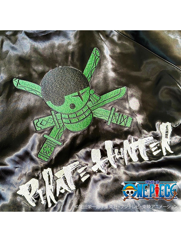 絡繰魂 × ONE PIECE ワンピース スカジャン アニメ グッズ ゾロ 海賊