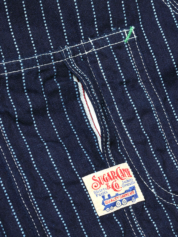 SUGAR CANE シュガーケーン ジャケット 9oz. WABASH STRIPE WORK COAT